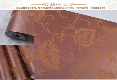 歐式花卉特價(jià)墻紙F(tuán)A2110 為書房臥室注入自然詩(shī)意的高檔選擇